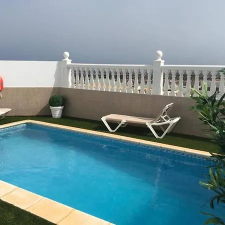 Willa Vv Valdeconcha, Piscina Climatizada Con Privado Y Vistas Al Mar Caleta De Fuste